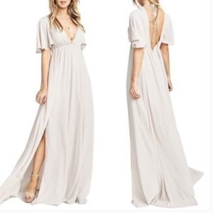 Show Me Your MuMu Faye Flutter Maxi Dress